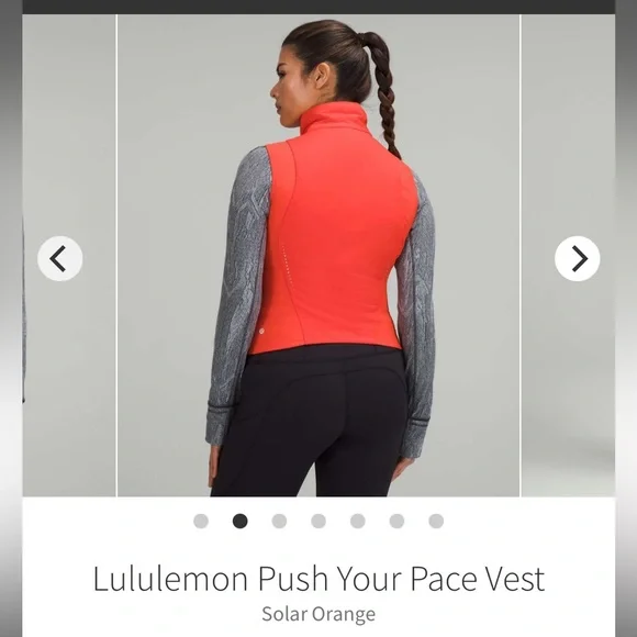 Lululemon Push Your Pace Vest Like New - Picture 2 of 8